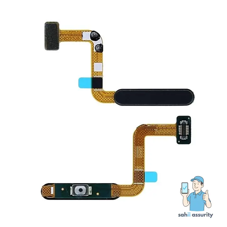 Fingerprint Sensor with Flex Cable for Samsung Galaxy M32 Black